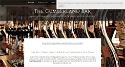 Desktop Screenshot of cumberlandbar.co.uk